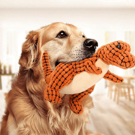 Chien Peluche Dinosaure